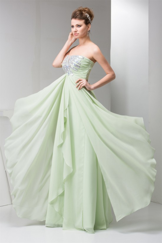 Floor-Length Pleats Sheath/Column Sleeveless Prom/Formal Evening Dresses 02020522 Floor-Length Pleats Sheath/Column Sleeveless Prom/Formal Evening Dresses 02020522