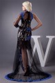 High-Neck Lace Long Sleeve Sheath/Column Prom/Formal Evening Dresses 02020532 High-Neck Lace Long Sleeve Sheath/Column Prom/Formal Evening Dresses 02020532