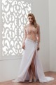 Long Sleeves Satin Organza Fine Netting Prom/Formal Evening Dresses 02020534 Long Sleeves Satin Organza Fine Netting Prom/Formal Evening Dresses 02020534