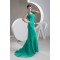 Mermaid/Trumpet Pleats Sleeveless V-Neck Prom/Formal Evening Dresses 02020536