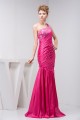 Trumpet/Mermaid One-Shoulder Beading Lace Prom/Formal Evening Dresses 02020538