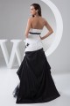 Ruffles Sleeveless A-Line Satin Taffeta Fine Netting Prom/Formal Evening Dresses 02020543 Ruffles Sleeveless A-Line Satin Taffeta Fine Netting Prom/Formal Evening Dresses 02020543