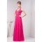 Chiffon Sleeveless Halter Beaded Prom Evening Formal Dresses 02020547