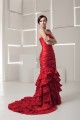Satin Taffeta Handmade Flowers Sleeveless Prom/Formal Evening Dresses 02020551 Satin Taffeta Handmade Flowers Sleeveless Prom/Formal Evening Dresses 02020551
