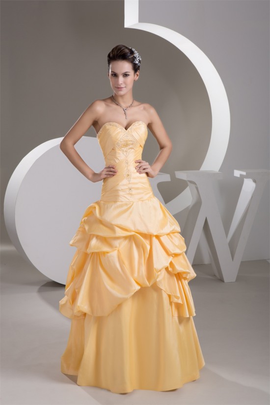 Satin Taffeta Sleeveless A-Line Sweetheart Prom/Formal Evening Dresses 02020552 Satin Taffeta Sleeveless A-Line Sweetheart Prom/Formal Evening Dresses 02020552