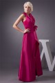 Satin Taffeta V-Neck Floor-Length Handmade Flowers Prom/Formal Evening Dresses 02020553 Satin Taffeta V-Neck Floor-Length Handmade Flowers Prom/Formal Evening Dresses 02020553