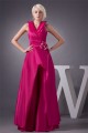 Satin Taffeta V-Neck Floor-Length Handmade Flowers Prom/Formal Evening Dresses 02020553 Satin Taffeta V-Neck Floor-Length Handmade Flowers Prom/Formal Evening Dresses 02020553