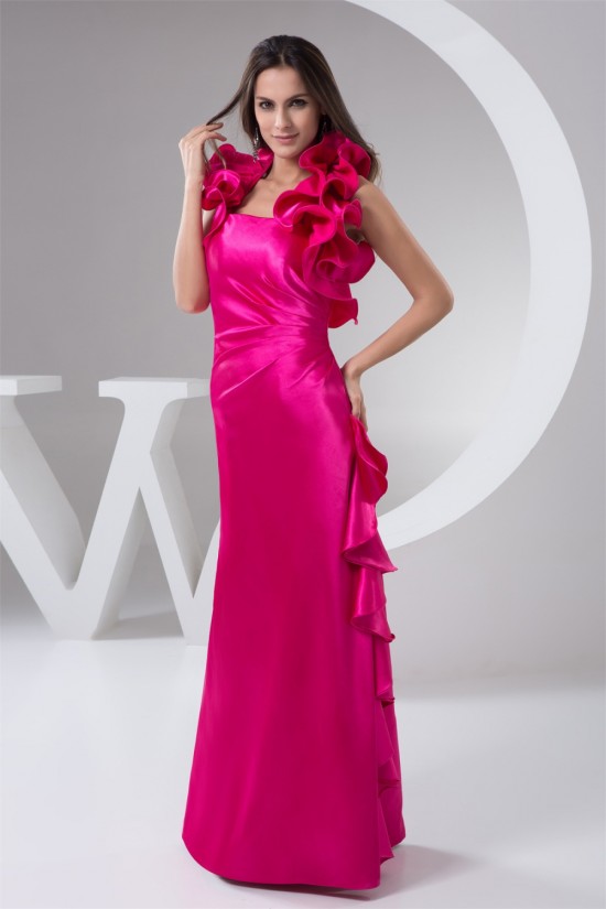 Sheath/Column Halter Floor-Length Pleats Prom/Formal Evening Dresses 02020560 Sheath/Column Halter Floor-Length Pleats Prom/Formal Evening Dresses 02020560