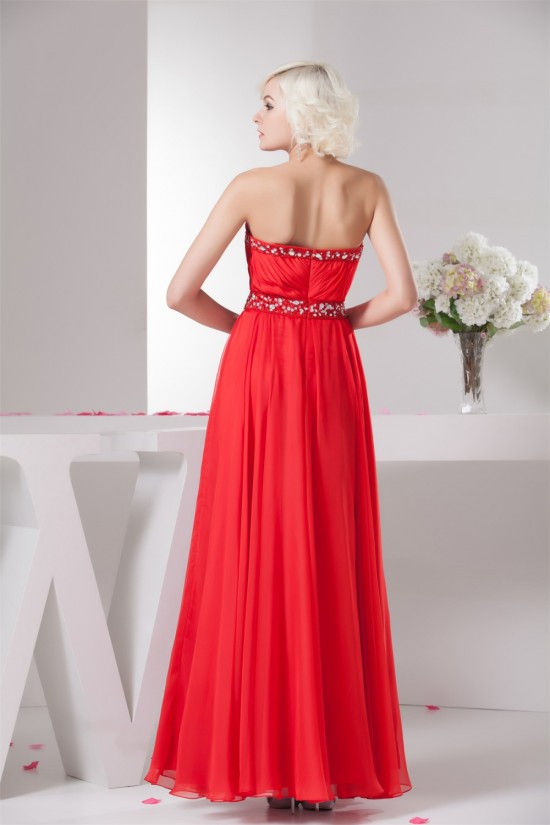 Sleeveless A-Line Ankle-Length Sweetheart Prom Evening Party Dresses 02020569 Sleeveless A-Line Ankle-Length Sweetheart Prom Evening Party Dresses 02020569