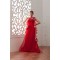 Sleeveless A-Line Floor-Length One-Shoulder Prom/Formal Evening Dresses 02020571
