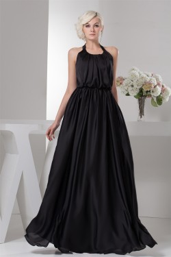 Sleeveless A-Line Satin Silk like Satin Prom/Formal Evening Dresses 02020572