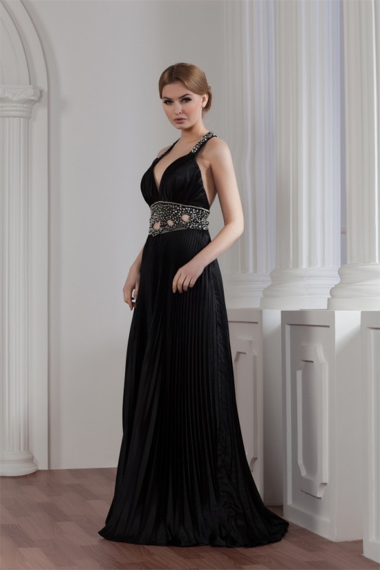 Sleeveless Beading Floor-Length Halter Sheath/Column Prom/Formal Evening Dresses 02020574 Sleeveless Beading Floor-Length Halter Sheath/Column Prom/Formal Evening Dresses 02020574