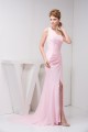 Sleeveless Brush Sweep Train One-Shoulder Evening Party Mother of the Bride Dresses 02020575 Sleeveless Brush Sweep Train One-Shoulder Evening Party Mother of the Bride Dresses 02020575