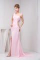 Sleeveless Brush Sweep Train One-Shoulder Evening Party Mother of the Bride Dresses 02020575 Sleeveless Brush Sweep Train One-Shoulder Evening Party Mother of the Bride Dresses 02020575