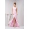 Sleeveless Brush Sweep Train One-Shoulder Evening Party Mother of the Bride Dresses 02020575