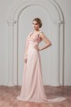 Sleeveless Chiffon Elastic Woven Satin A-Line Prom/Formal Evening Dresses 02020576 Sleeveless Chiffon Elastic Woven Satin A-Line Prom/Formal Evening Dresses 02020576