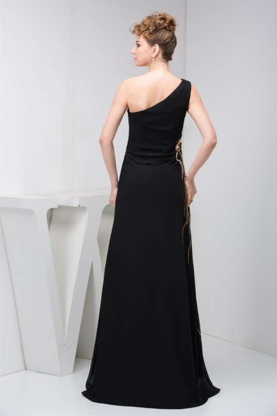 Sleeveless Floor-Length Chiffon Silk like Satin Prom/Formal Evening Dresses 02020581 Sleeveless Floor-Length Chiffon Silk like Satin Prom/Formal Evening Dresses 02020581