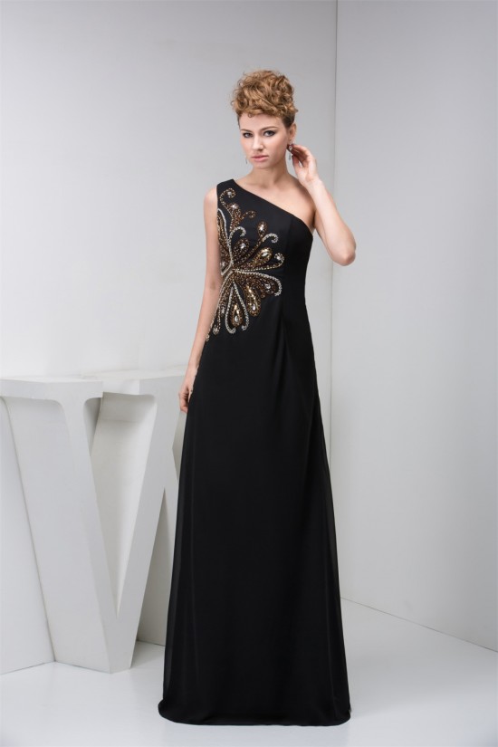 Sleeveless Floor-Length Chiffon Silk like Satin Prom/Formal Evening Dresses 02020581 Sleeveless Floor-Length Chiffon Silk like Satin Prom/Formal Evening Dresses 02020581