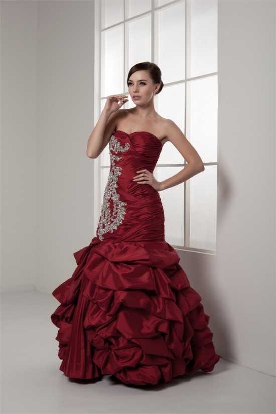Sleeveless Floor-Length Sweetheart Mermaid/Trumpet Prom/Formal Evening Dresses 02020583 Sleeveless Floor-Length Sweetheart Mermaid/Trumpet Prom/Formal Evening Dresses 02020583