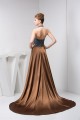Sleeveless Halter Lace A-Line Brush Sweep Train Prom/Formal Evening Dresses 02020584 Sleeveless Halter Lace A-Line Brush Sweep Train Prom/Formal Evening Dresses 02020584