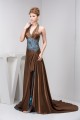 Sleeveless Halter Lace A-Line Brush Sweep Train Prom/Formal Evening Dresses 02020584 Sleeveless Halter Lace A-Line Brush Sweep Train Prom/Formal Evening Dresses 02020584