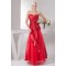 Sleeveless Ruffles A-Line Sweetheart Lace Fine Netting Prom/Formal Evening Dresses 02020588