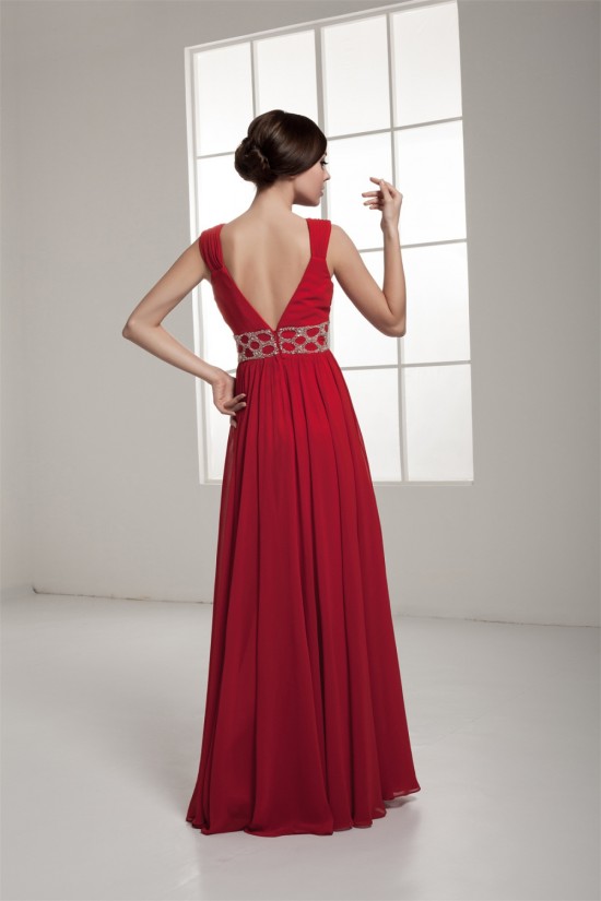 Straps Sleeveless Floor-Length Prom Evening Formal Dresses 02020595 Straps Sleeveless Floor-Length Prom Evening Formal Dresses 02020595