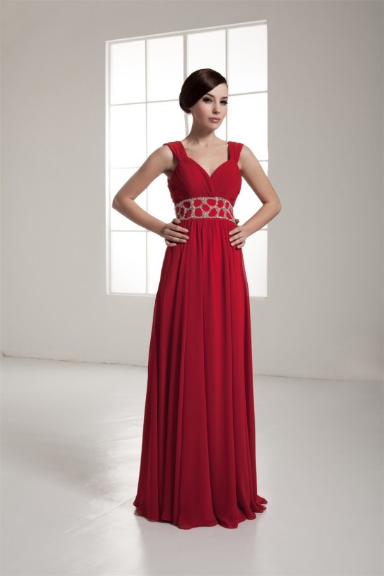 Straps Sleeveless Floor-Length Prom Evening Formal Dresses 02020595 Straps Sleeveless Floor-Length Prom Evening Formal Dresses 02020595
