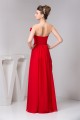 A-Line Pleats Sweetheart Floor-Length Chiffon Prom Evening Party Dresses 02020597