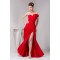 A-Line Pleats Sweetheart Floor-Length Chiffon Prom Evening Party Dresses 02020597