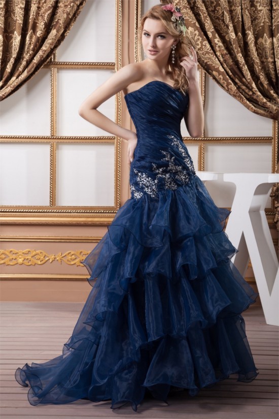 Sweetheart Mermaid/Trumpet Brush Sweep Train Prom/Formal Evening Dresses 02020598 Sweetheart Mermaid/Trumpet Brush Sweep Train Prom/Formal Evening Dresses 02020598