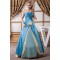Sweetheart Ruched Satin Organza Silk like Satin Prom/Formal Evening Dresses 02020599