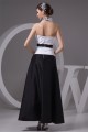Taffeta Ankle-Length Handmade Flowers Prom/Formal Evening Dresses 02020600 Taffeta Ankle-Length Handmade Flowers Prom/Formal Evening Dresses 02020600