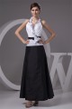 Taffeta Ankle-Length Handmade Flowers Prom/Formal Evening Dresses 02020600 Taffeta Ankle-Length Handmade Flowers Prom/Formal Evening Dresses 02020600