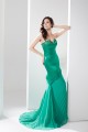 V-Neck Beading Mermaid/Trumpet Chiffon Prom/Formal Evening Dresses 02020603