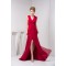V-Neck Chiffon Sleeveless Ruffles Prom/Formal Evening Dresses 02020604