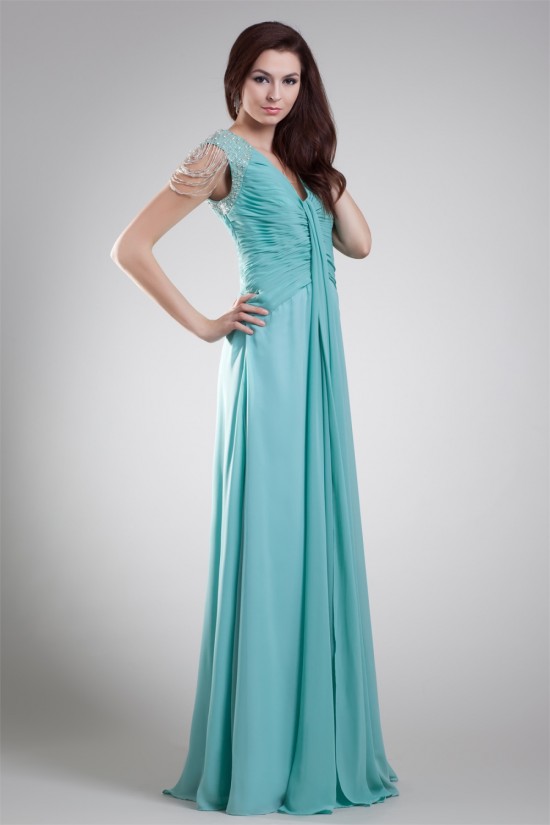 Sheath/Column Beading Prom/Formal Evening Dresses 02020606