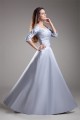 A-Line 3/4 Length Floor-Length Taffeta Square Prom/Formal Evening Dresses 02020607 A-Line 3/4 Length Floor-Length Taffeta Square Prom/Formal Evening Dresses 02020607