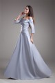 A-Line 3/4 Length Floor-Length Taffeta Square Prom/Formal Evening Dresses 02020607 A-Line 3/4 Length Floor-Length Taffeta Square Prom/Formal Evening Dresses 02020607