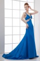 A-Line Beading Elastic Woven Satin Brush Sweep Train Prom/Formal Evening Dresses 02020609 A-Line Beading Elastic Woven Satin Brush Sweep Train Prom/Formal Evening Dresses 02020609