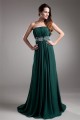 A-Line Beading Strapless Brush Sweep Train Prom/Formal Evening Dresses 02020611