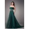A-Line Beading Strapless Brush Sweep Train Prom/Formal Evening Dresses 02020611