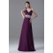 A-Line Chiffon Brush Sweep Train Prom/Formal Evening Dresses 02020612