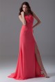 A-Line Chiffon Criss Cross Prom/Formal Evening Dresses 02020614