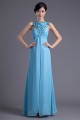 A-Line Chiffon Silk like Satin Embroidery Prom/Formal Evening Dresses 02020615