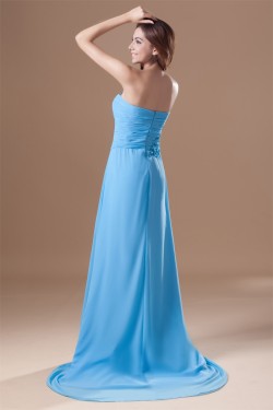 A-Line Chiffon Sleeveless Prom/Formal Evening Dresses 02020618