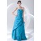A-Line Floor-Length Pleats Sleeveless Strapless Prom/Formal Evening Dresses 02020620