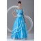 A-Line Floor-Length Sleeveless Strapless Prom/Formal Evening Dresses 02020622