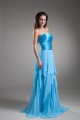 A-Line Sleeveless Strapless Cascading Ruffles Prom/Formal Evening Dresses 02020630