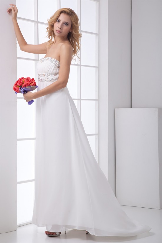 A-Line Strapless Beading Sleeveless Brush Sweep Train Prom/Formal Evening Dresses 02020633 A-Line Strapless Beading Sleeveless Brush Sweep Train Prom/Formal Evening Dresses 02020633